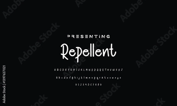Fototapeta Playful style font design, colorful childish alphabet, letters and numbers vector illustration. font modern bouncy typeset, lively friendly alphabet. Playful cheerful letters.