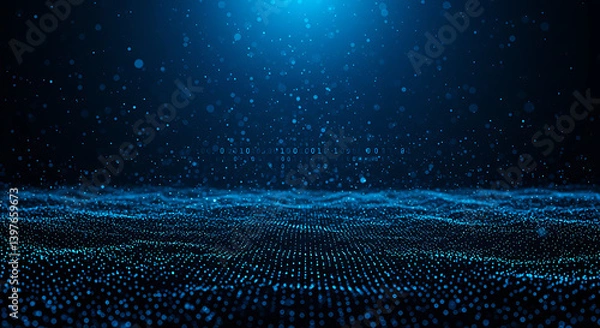 Fototapeta abstract blue background