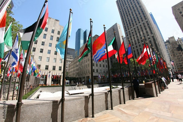 Obraz drapeaux du monde