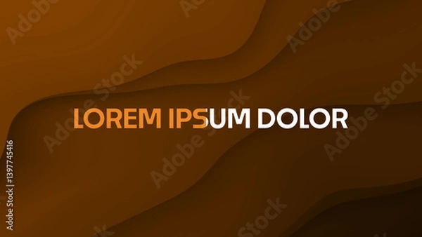 Obraz Modern Animated Title