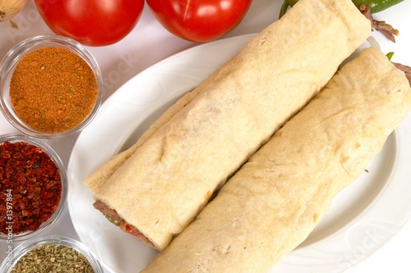 Fototapeta doner kebap