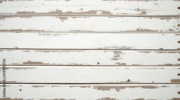 Obraz Vintage White Wood Old Weathered