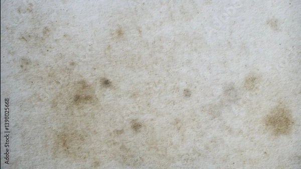 Obraz Grunge White Surface: A surface with a weathered and stained look with stains and spots adding character and age to a neutral background.
