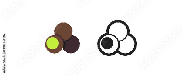 Fototapeta Boba Emoji
