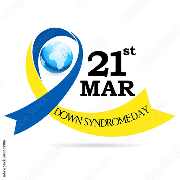 Obraz Down Syndrome Day.