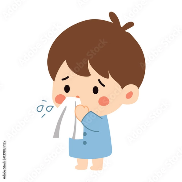 Fototapeta 어린이_감기