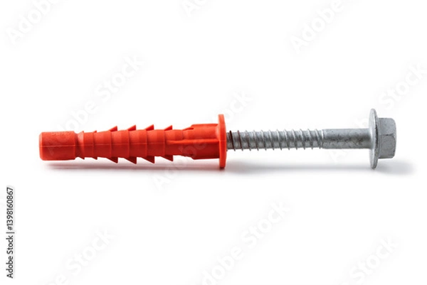 Obraz Dowel with self-tapping screw