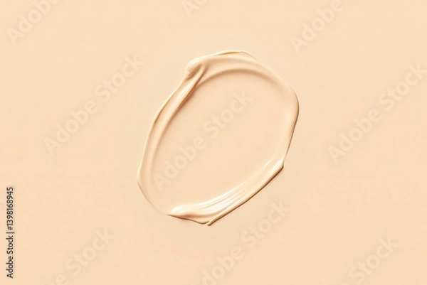 Obraz liquid foundation makeup cream texture background