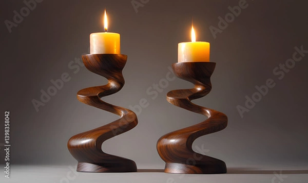 Obraz beautiful candal stand