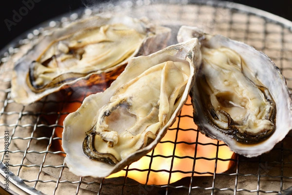 Obraz 焼き牡蠣