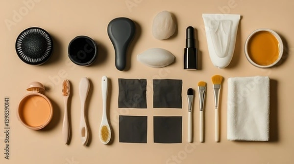 Fototapeta set of kitchen utensils