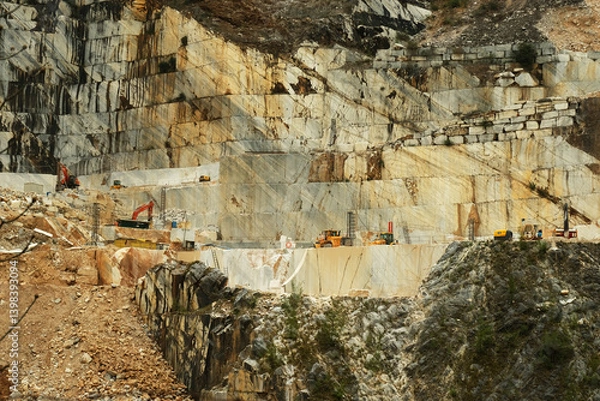 Obraz Marble cavea near Carrara, Italy