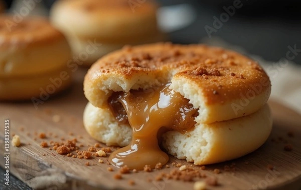 Obraz Warm Korean hotteok pancake 