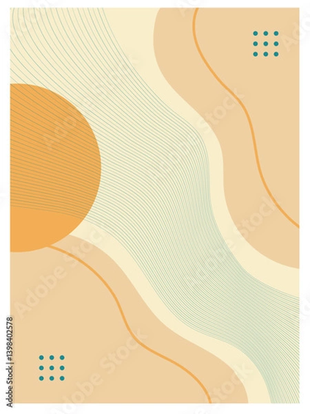 Fototapeta vector illustration of a abstract background