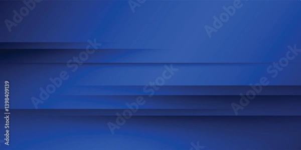 Obraz Dark blue background with abstract graphic elements vector illustration eps10