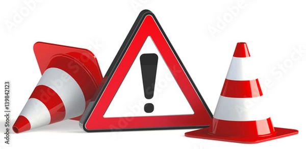 Obraz Uwaga zablokowana