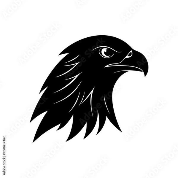 Obraz eagle head vector illustration