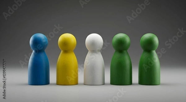 Fototapeta Diversity in Collaboration