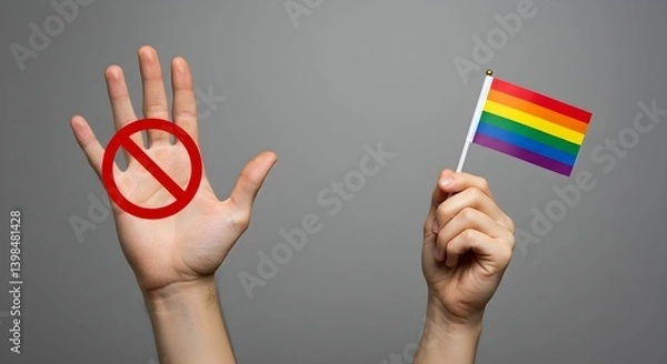 Fototapeta Symbols of Discourse: Diversity and Inclusion