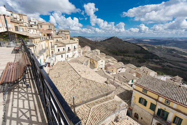 Obraz Panorama di Sant'agata di puglia, gargano