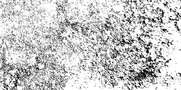 Fototapeta Abstract texture dust dark weathered overlay pattern sample on transparent background vector vintage distress background.