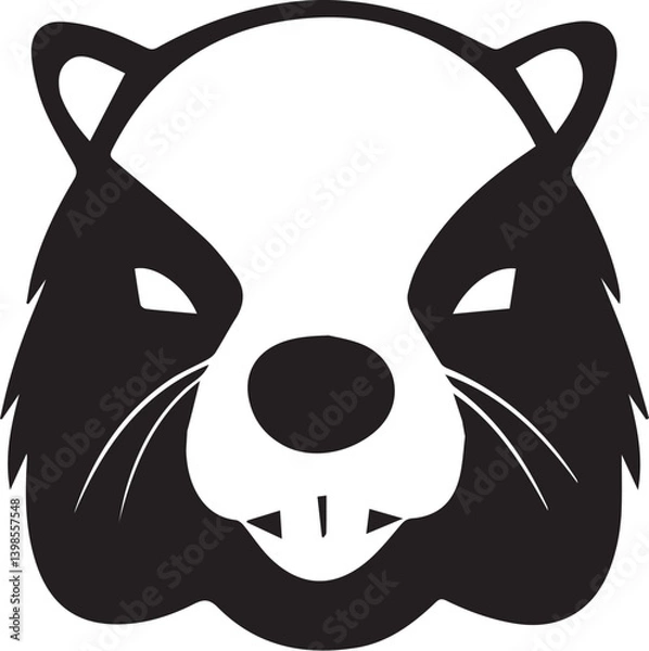 Obraz Beaver Logo design