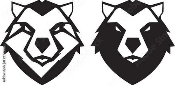 Obraz Beaver logo design