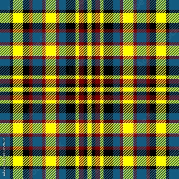 Fototapeta seamless pattern of colorful squares.plaid tartan pattern