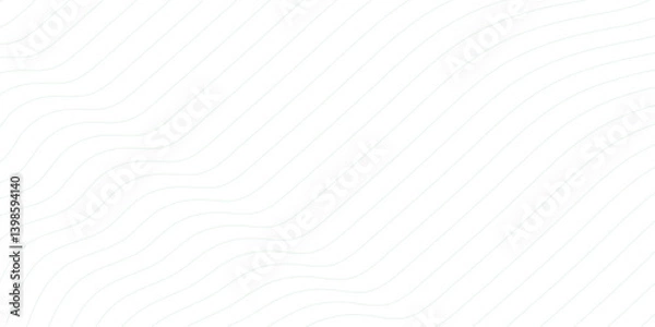 Fototapeta Abstract wave line. Digital frequency equalizer. digital Stylized line art background. Vector illustration.	