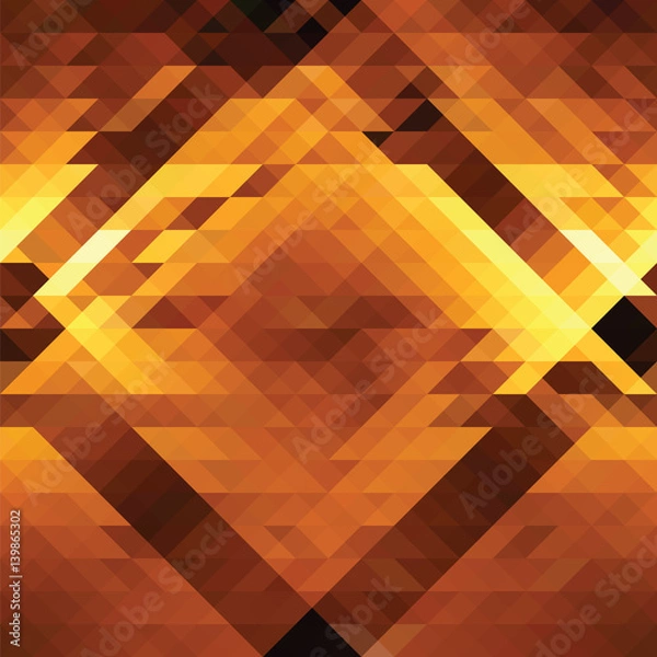 Obraz Triangle background