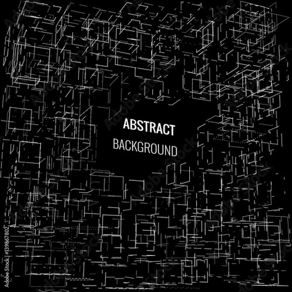 Obraz abstract vector composition