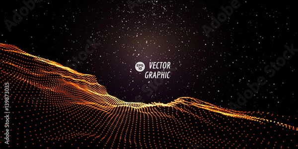 Fototapeta abstract vector landscape