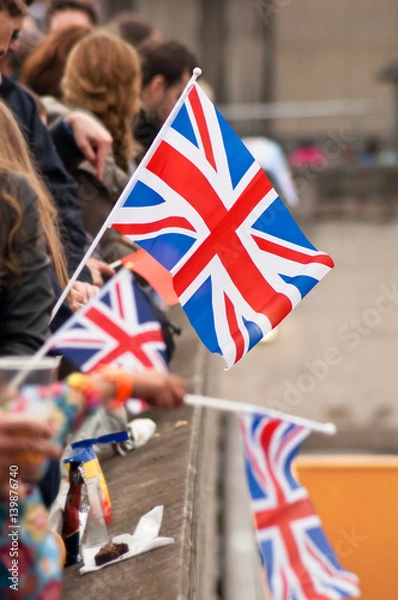 Obraz British Flag Waving