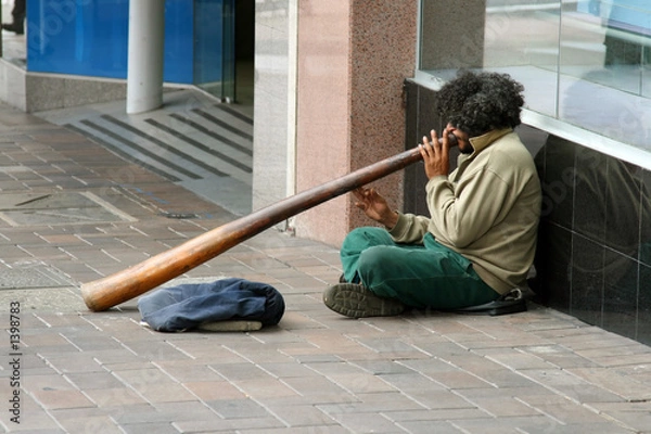 Obraz homeless native australian
