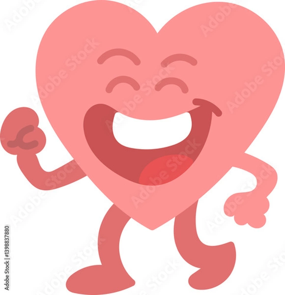 Fototapeta 하트캐릭터