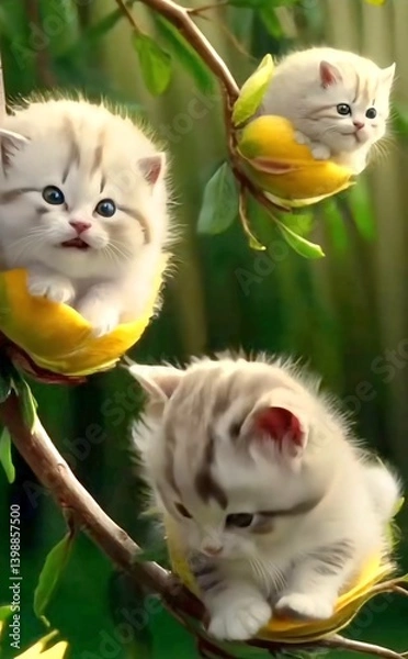 Obraz two little kittens