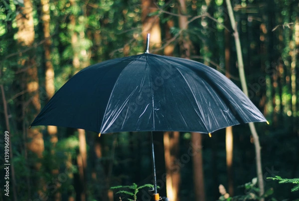 Obraz Umbrella in the forest