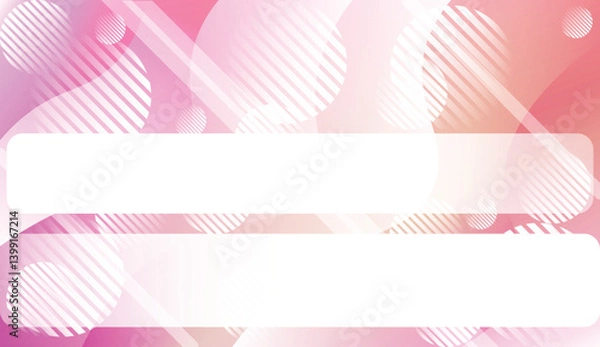 Fototapeta Abstract Waves, Line, Geometric Shape. Futuristic Technology Style Background. For Creative Templates, Cards, Color Covers Set. Vector Illustration with Color Gradient.