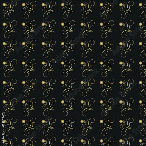 Obraz Gematric pattern design.