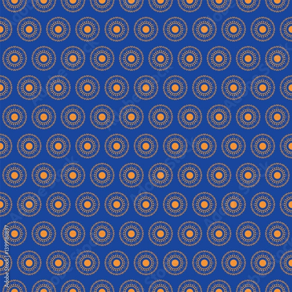 Obraz Geomatric pattern design template.