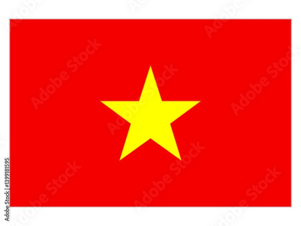 Obraz ベトナムの国旗