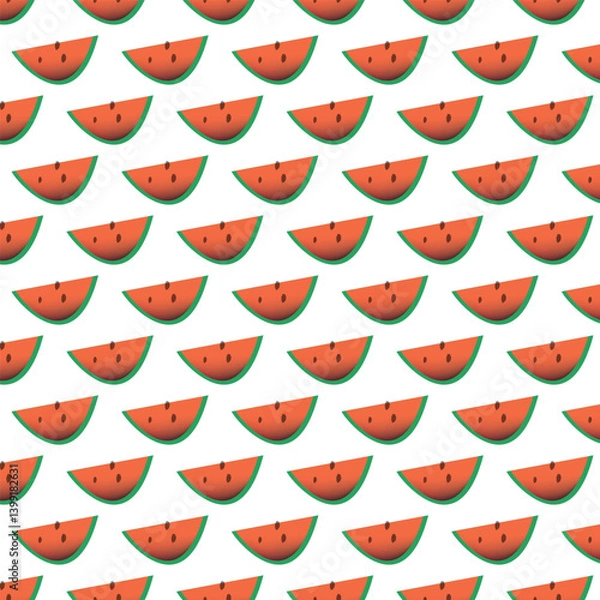 Obraz Food patytern design, watermelon pattern,