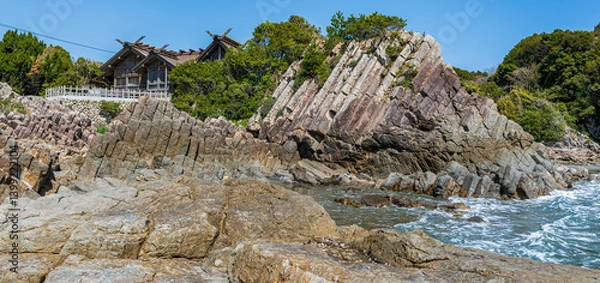 Fototapeta 大御神社_日向のお伊勢さまと呼ばれ親しまれている