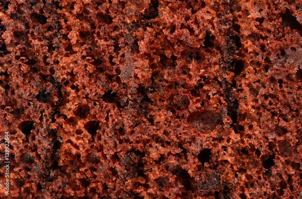Obraz chocolate cake closeup