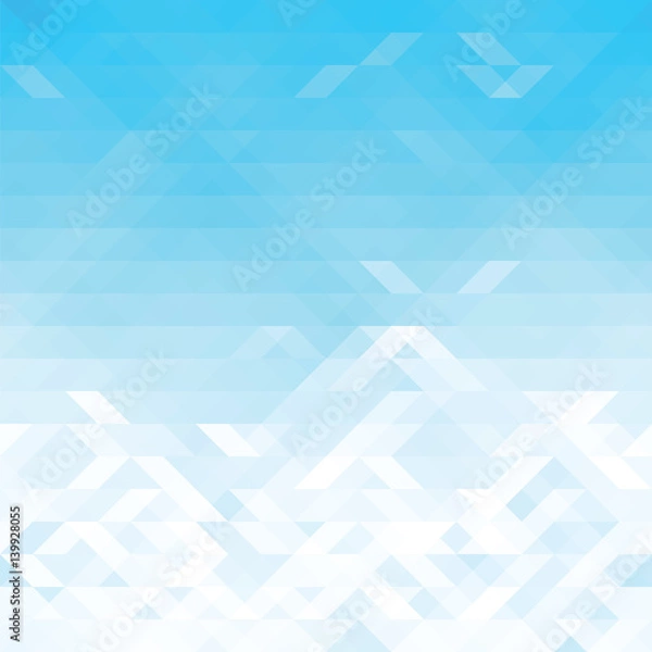 Obraz Triangle vector background