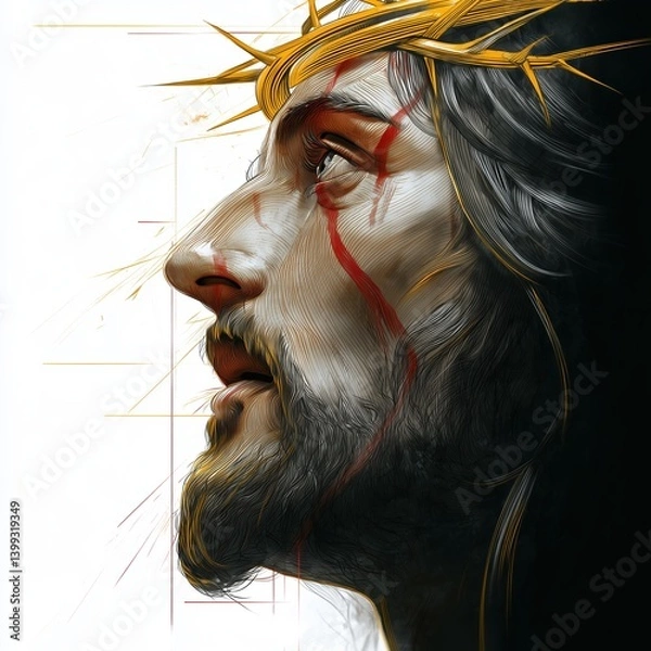 Obraz Suffering Christ