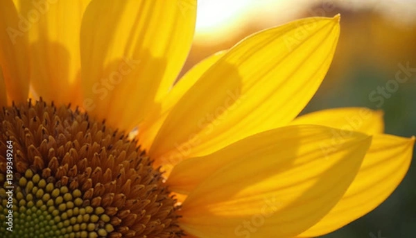 Fototapeta sunflower close up