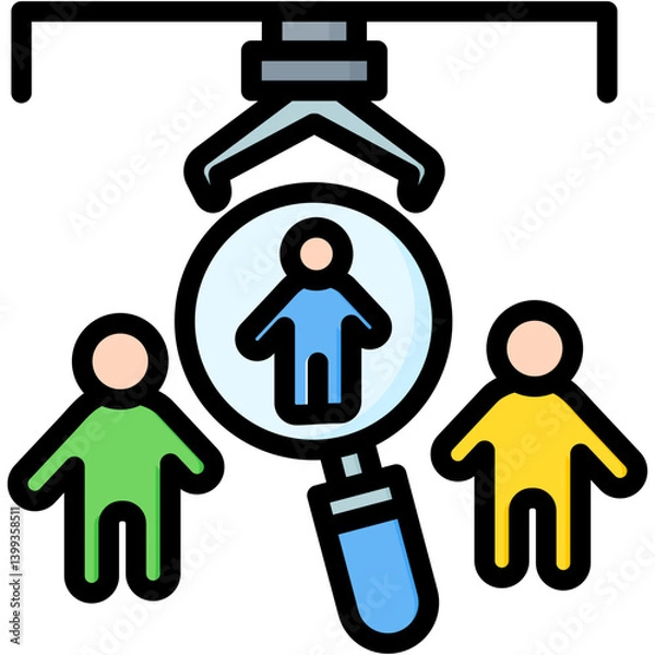 Fototapeta Sampling Icon