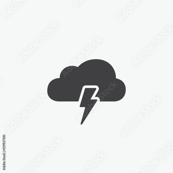 Obraz Storm Icon