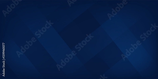 Fototapeta Black dark navy blue silver abstract pattern background. Geometric shape. Line triangle angle fold polygon abstract modern